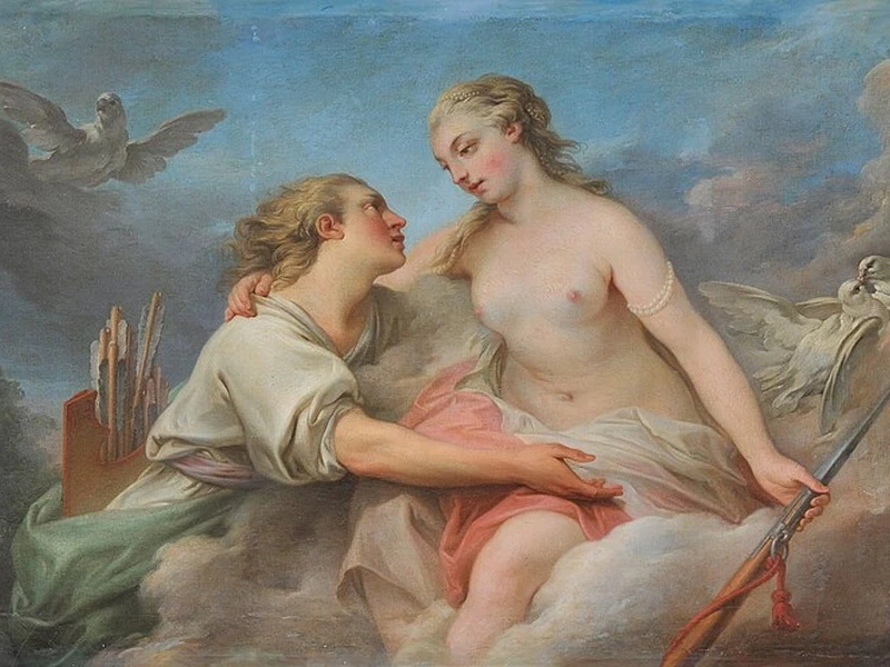 1722-Clément Louis Marie Anne Belle - Venere e Adone